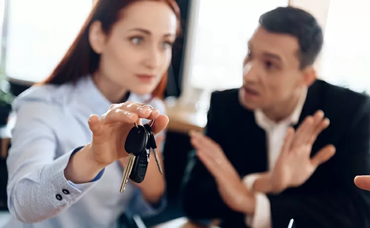 Разделить машину при разводе